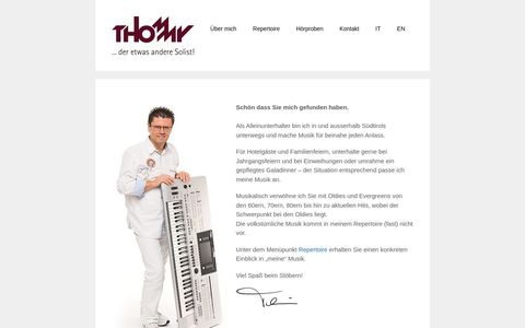 thommy-music - desktop screenshot